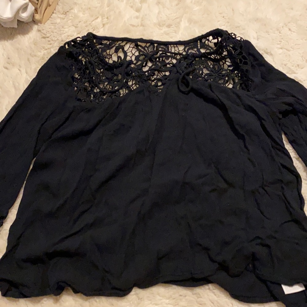 Long sleeve blouse